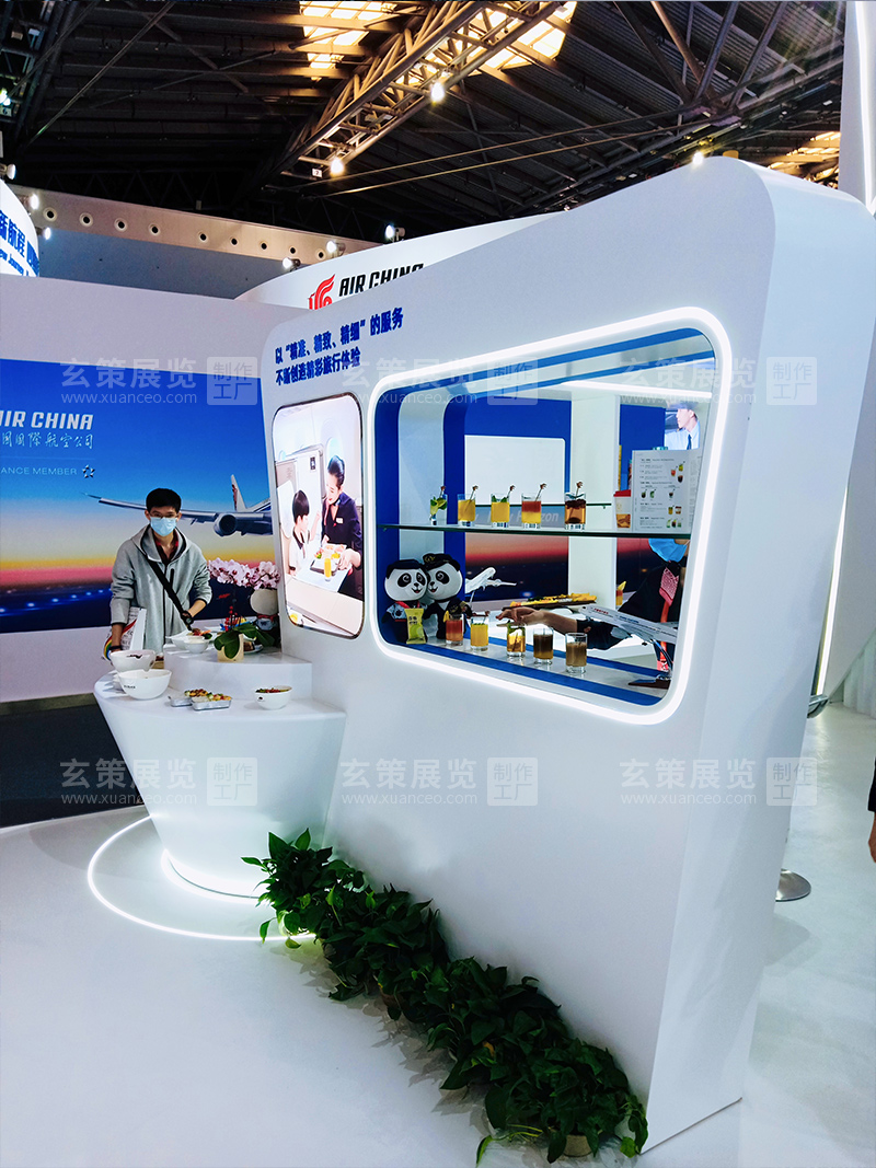 中國品牌日-東方航空展台展示區